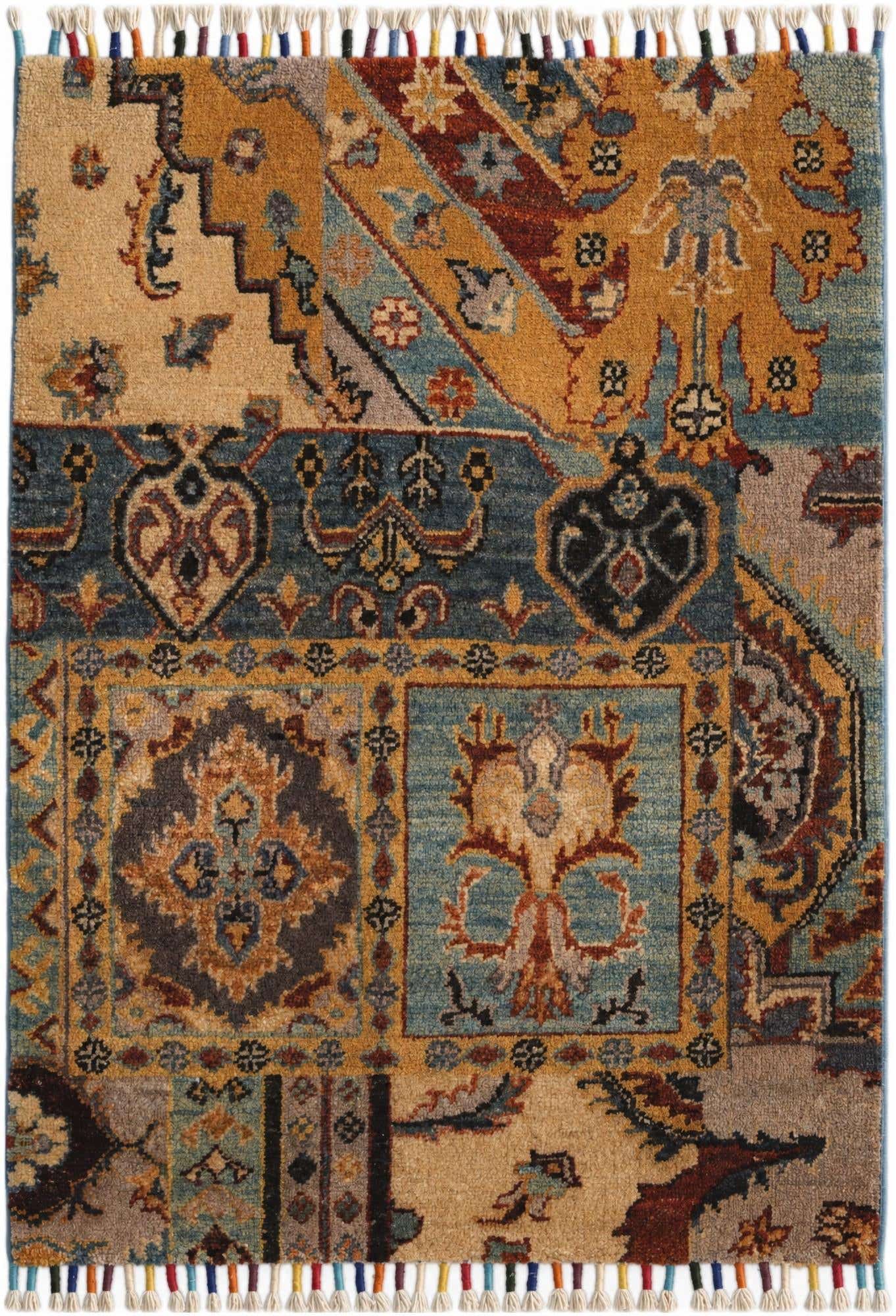 2' 1 x 2' 10 Hand Knotted Ariana Ziegler Rug