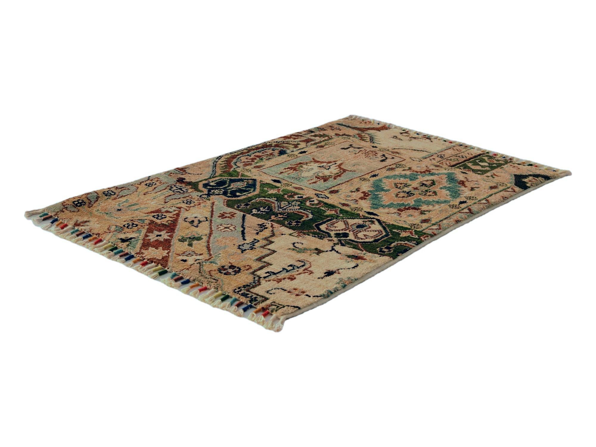 2' x 3' 2 Hand Knotted Ariana Ziegler Rug