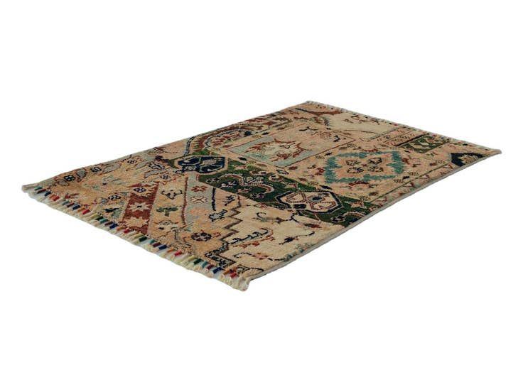 Detail image of 2' x 3' 2 Hand Knotted Ariana Ziegler Rug
