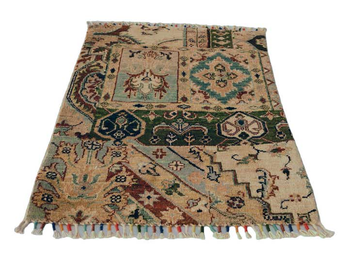 2' x 3' 2 Hand Knotted Ariana Ziegler Rug