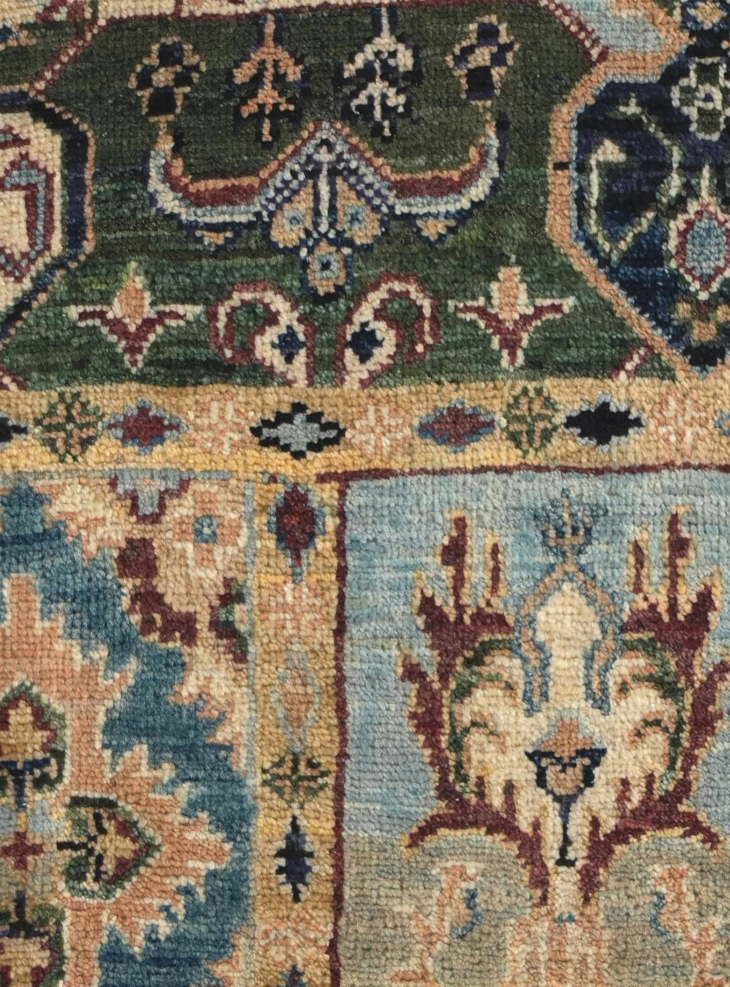 2' x 3' 2 Hand Knotted Ariana Ziegler Rug