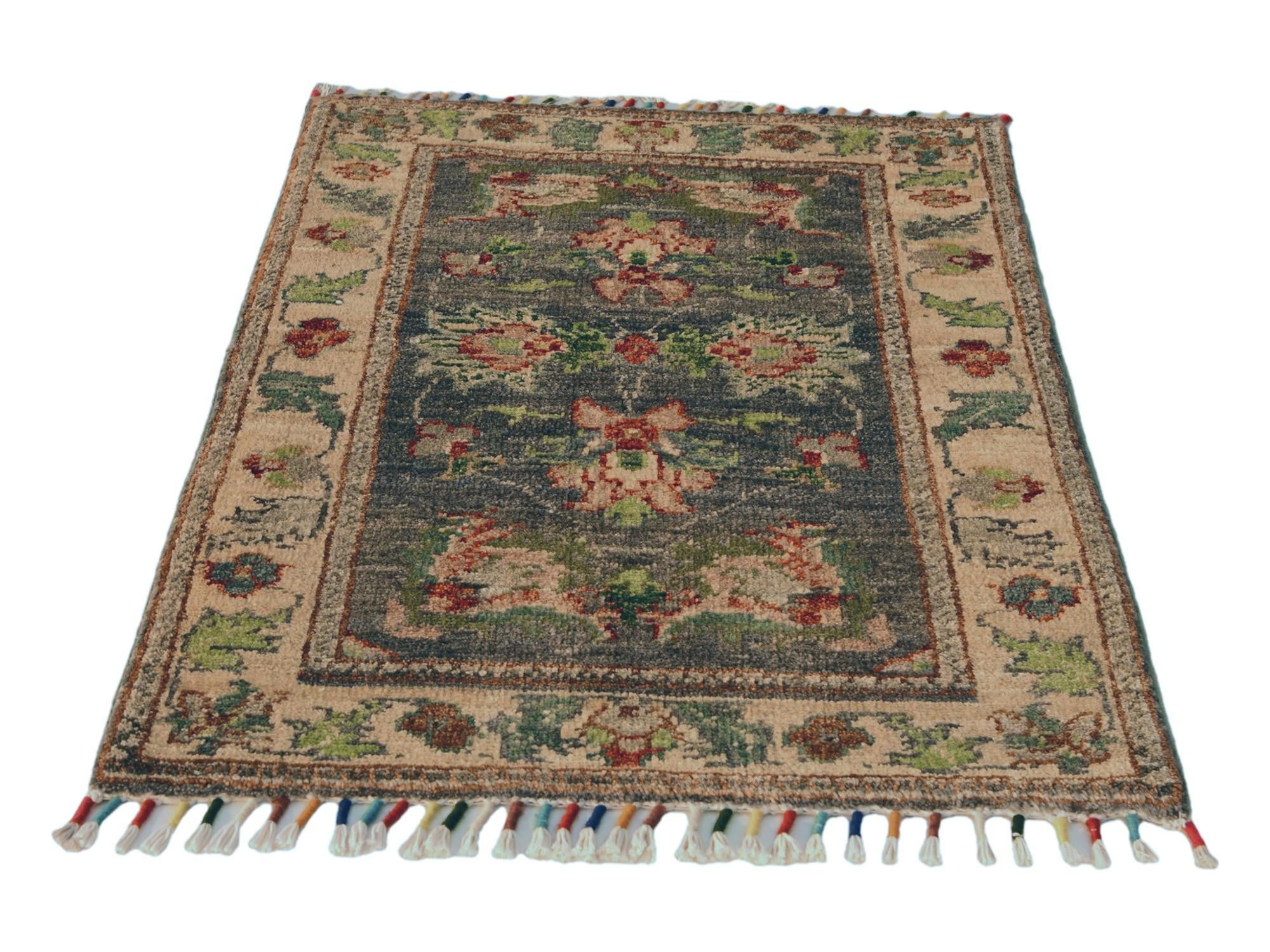 2' x 2' 9 Hand Knotted Ariana Ziegler Rug