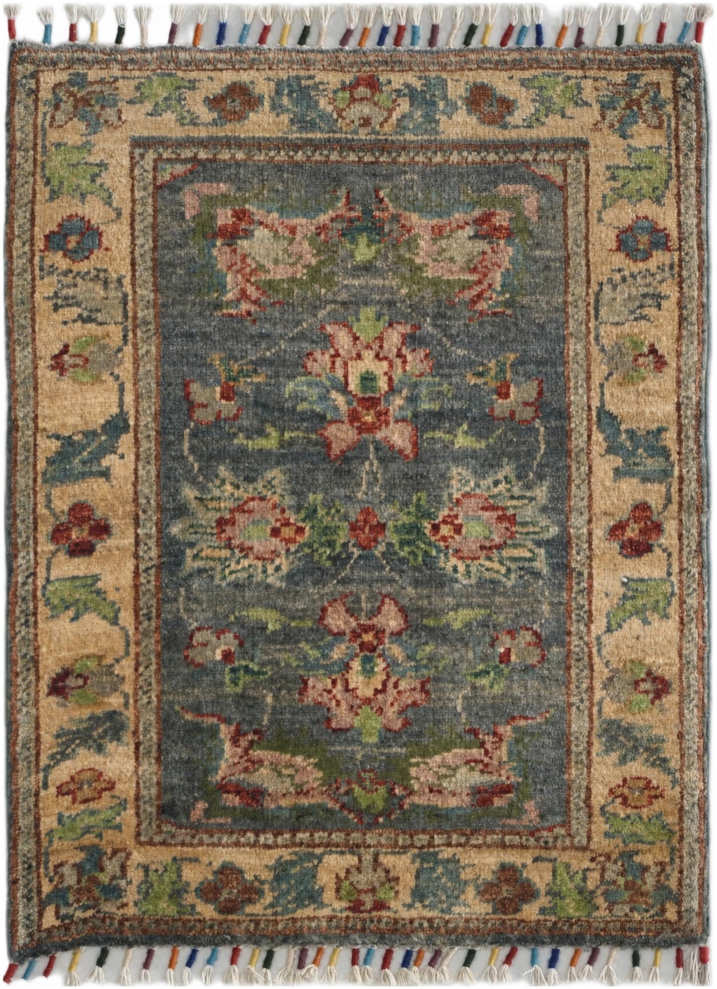 2' x 2' 9 Hand Knotted Ariana Ziegler Rug