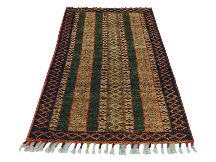1' 8 x 3' 4 Hand Knotted Ariana Ziegler Rug