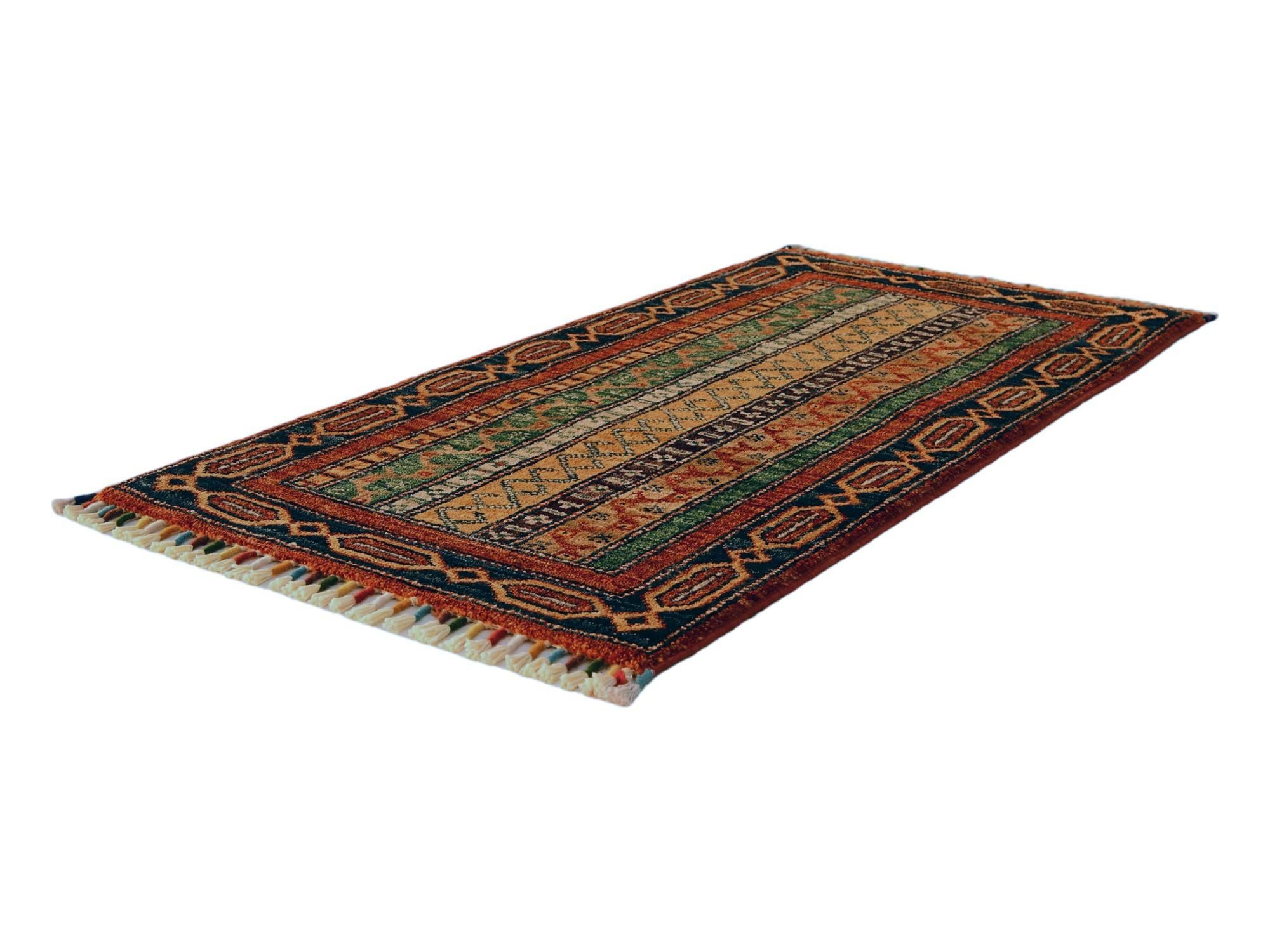 1' 8 x 3' 4 Hand Knotted Ariana Ziegler Rug