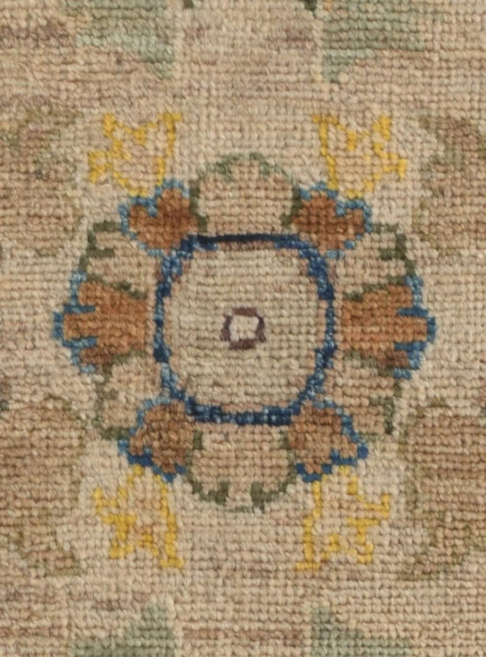 1' 11 x 2' 10 Hand Knotted Ariana Ziegler Rug