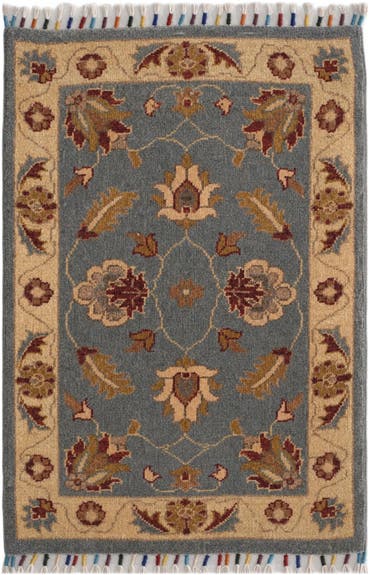  2' x 3' 1  Hand Knotted Ariana Ziegler Rug