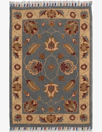 2' x 3' 1 Hand Knotted Ariana Ziegler Rug