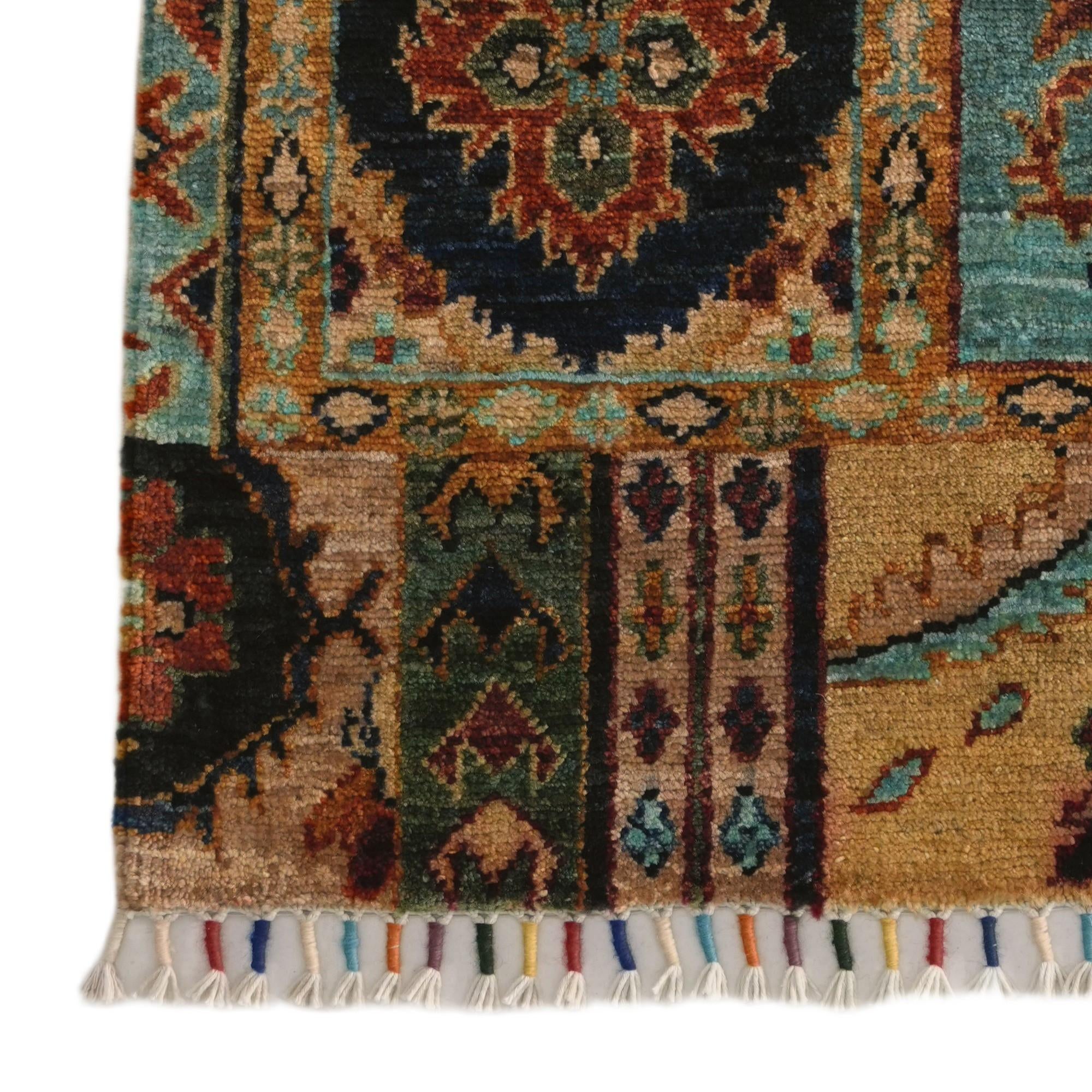 2' x 2' 11 Hand Knotted Ariana Ziegler Rug