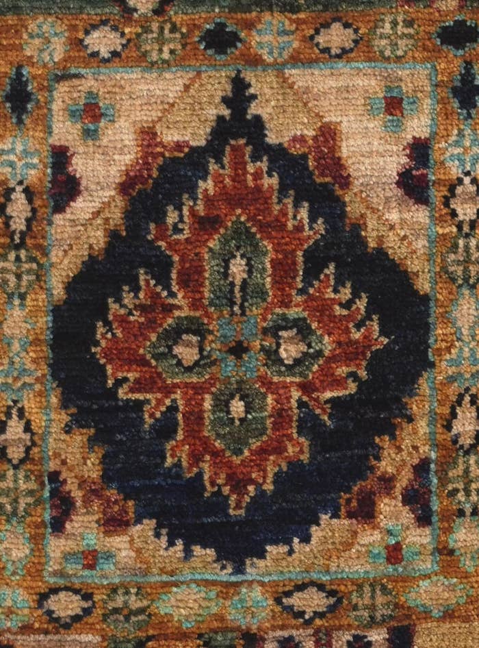 Detail image of 2' x 2' 11 Hand Knotted Ariana Ziegler Rug