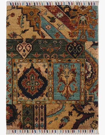 2' x 2' 11 Hand Knotted Ariana Ziegler Rug