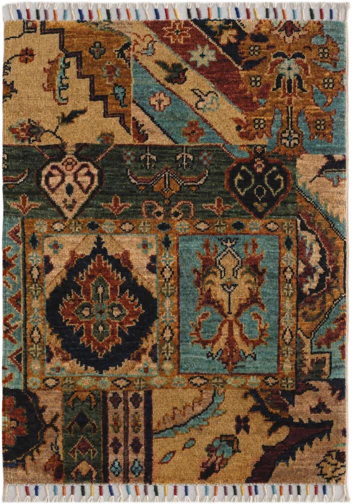 2' x 2' 11 Hand Knotted Ariana Ziegler Rug