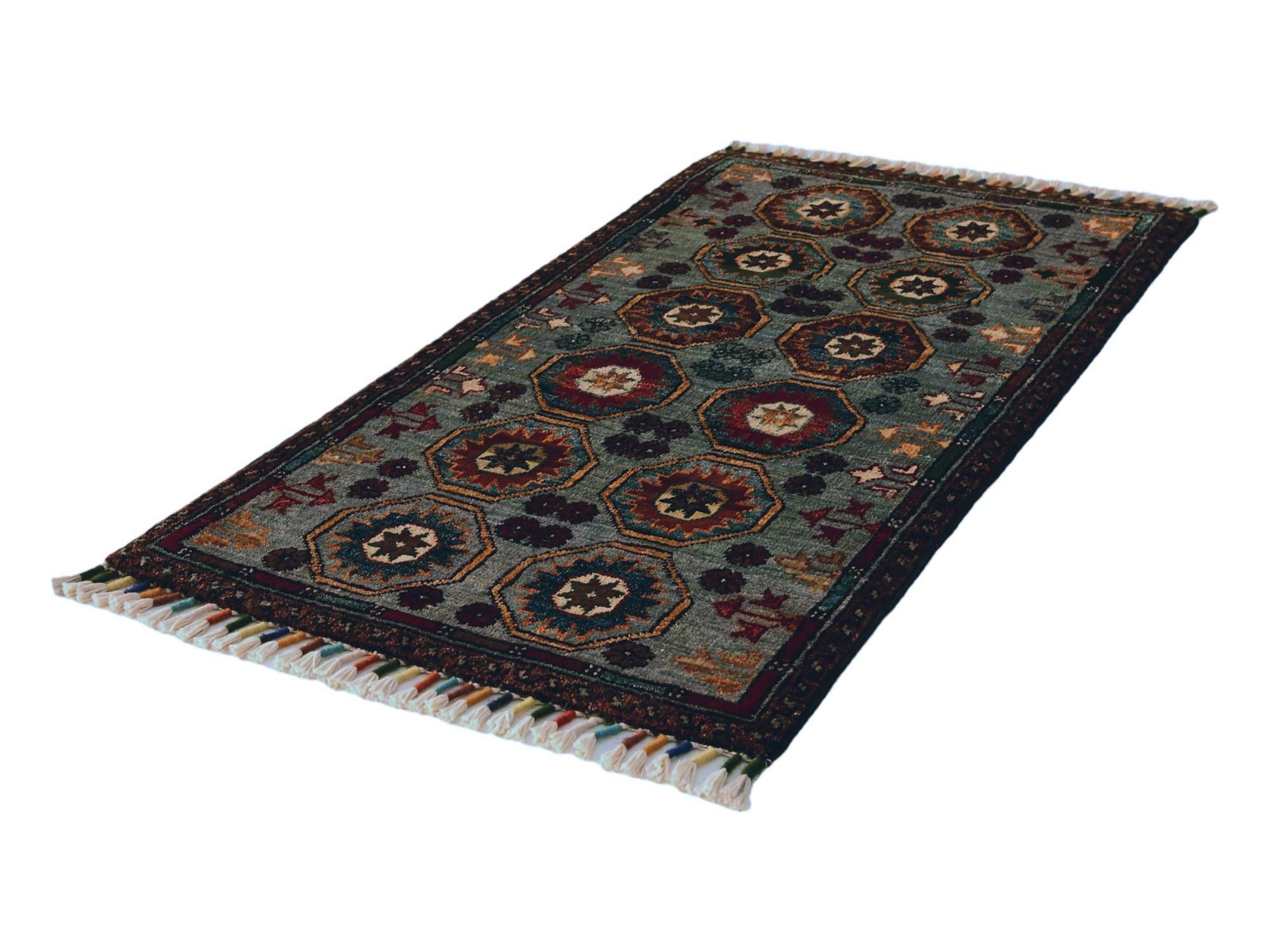 1' 10 x 3' 4 Hand Knotted Ariana Ziegler Rug