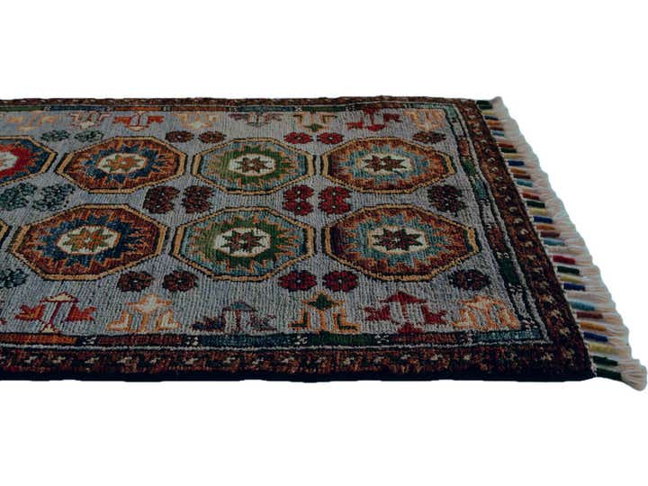 1' 10 x 3' 4 Hand Knotted Ariana Ziegler Rug