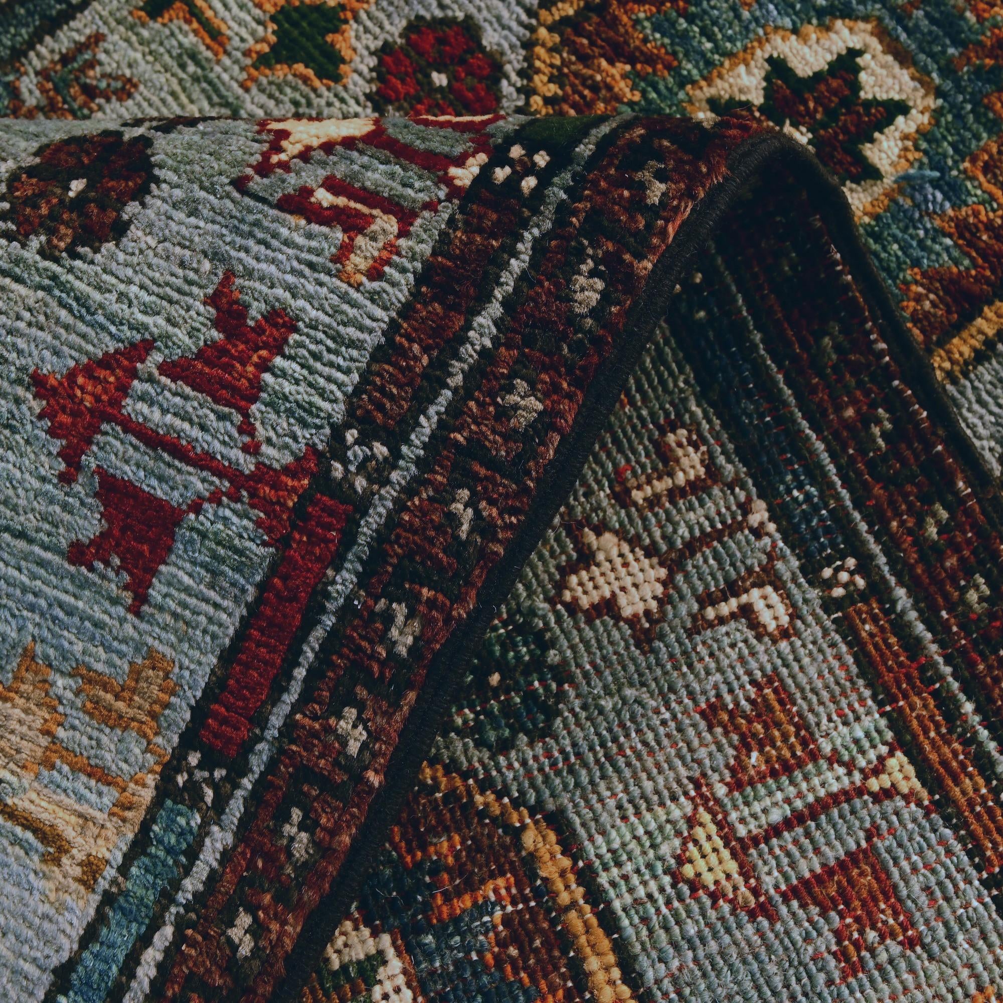 1' 10 x 3' 4 Hand Knotted Ariana Ziegler Rug