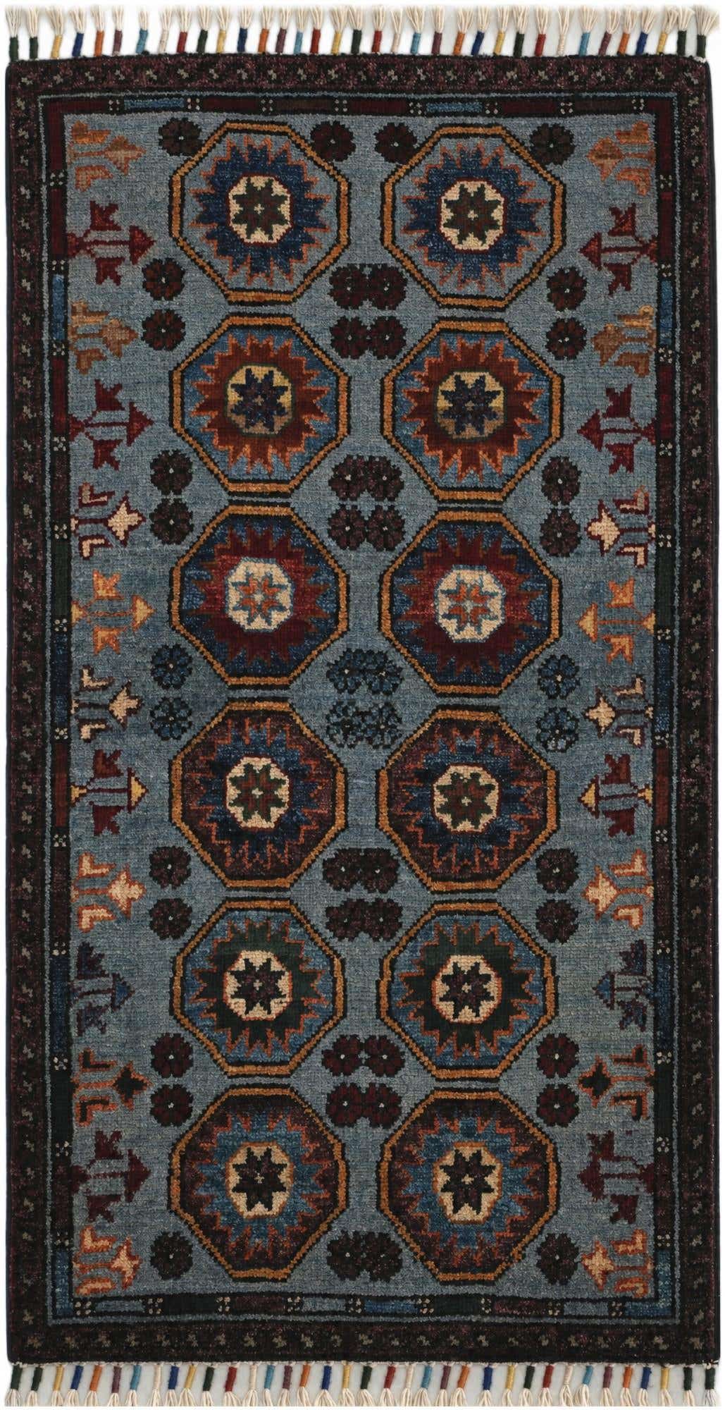 1' 10 x 3' 4 Hand Knotted Ariana Ziegler Rug