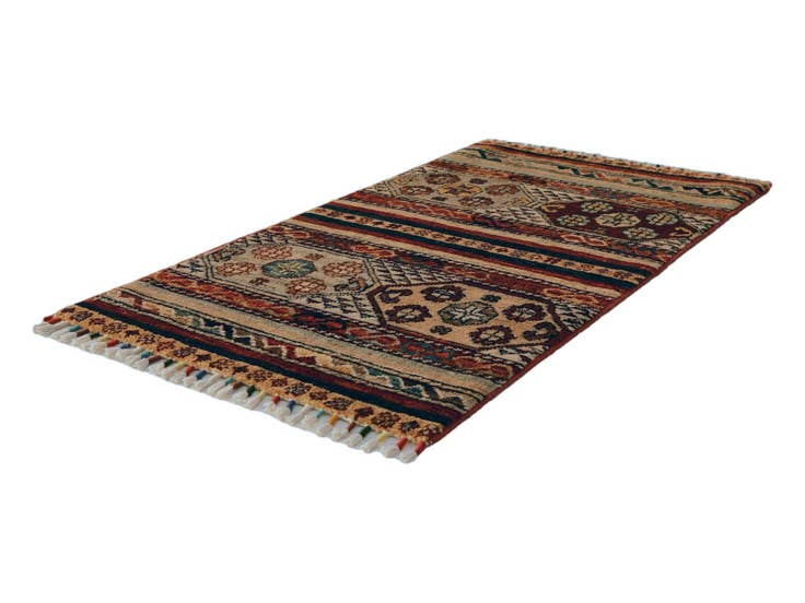 Detail image of 1' 8 x 3' 3 Hand Knotted Ariana Ziegler Rug