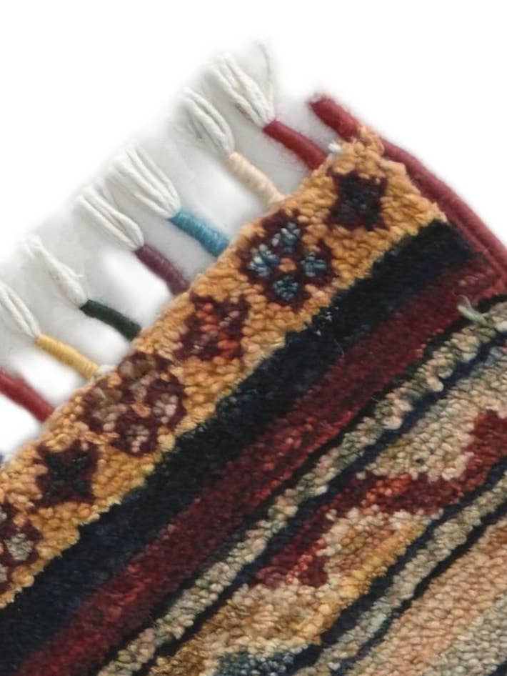 Detail image of 1' 8 x 3' 3 Hand Knotted Ariana Ziegler Rug