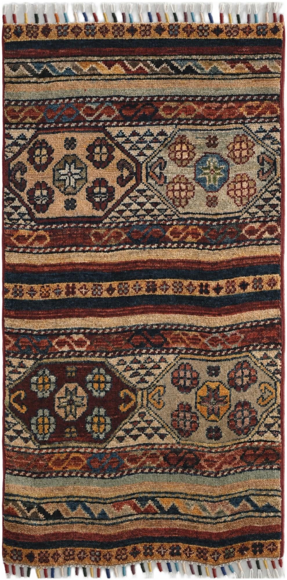 1' 8 x 3' 3 Hand Knotted Ariana Ziegler Rug
