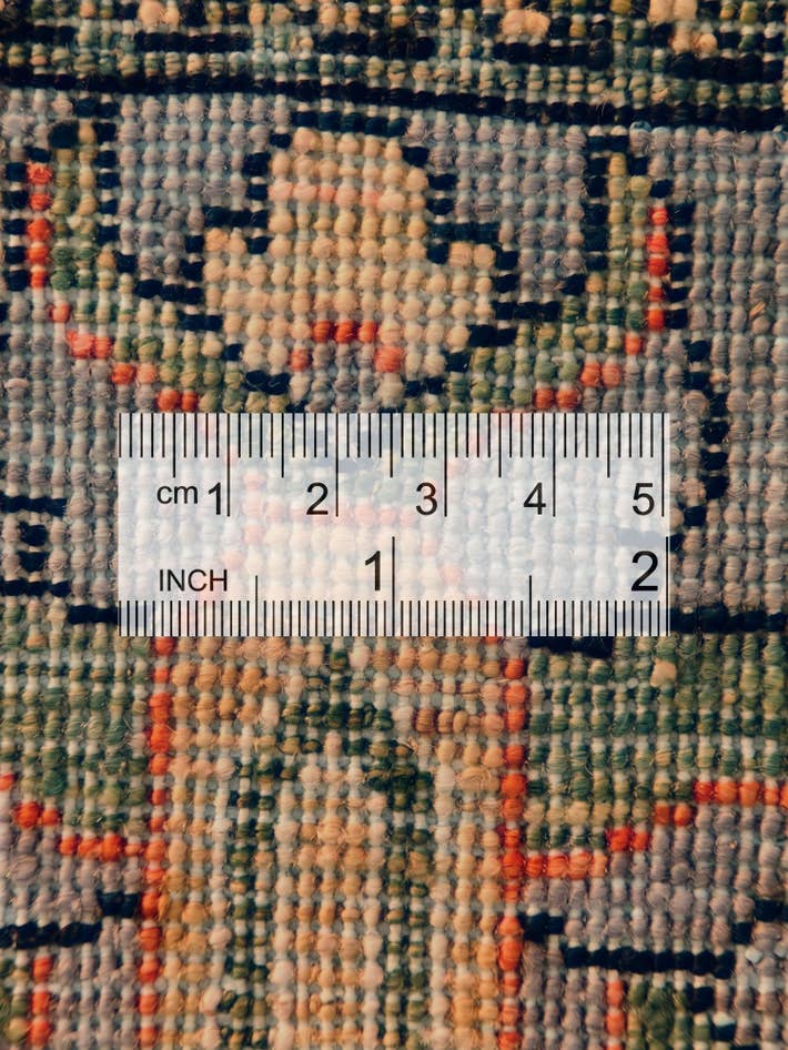 Detail image of 1' 7 x 3' 3 Hand Knotted Ariana Ziegler Rug