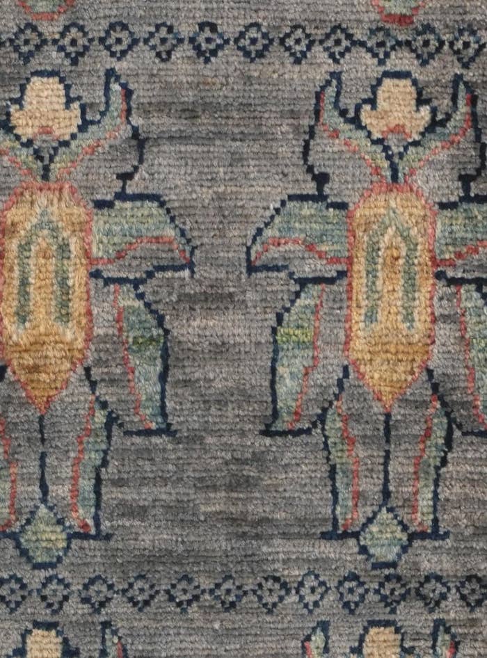 Detail image of 1' 7 x 3' 3 Hand Knotted Ariana Ziegler Rug