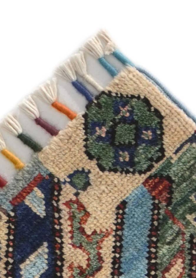 Detail image of 2' x 2' 11 Hand Knotted Ariana Ziegler Rug