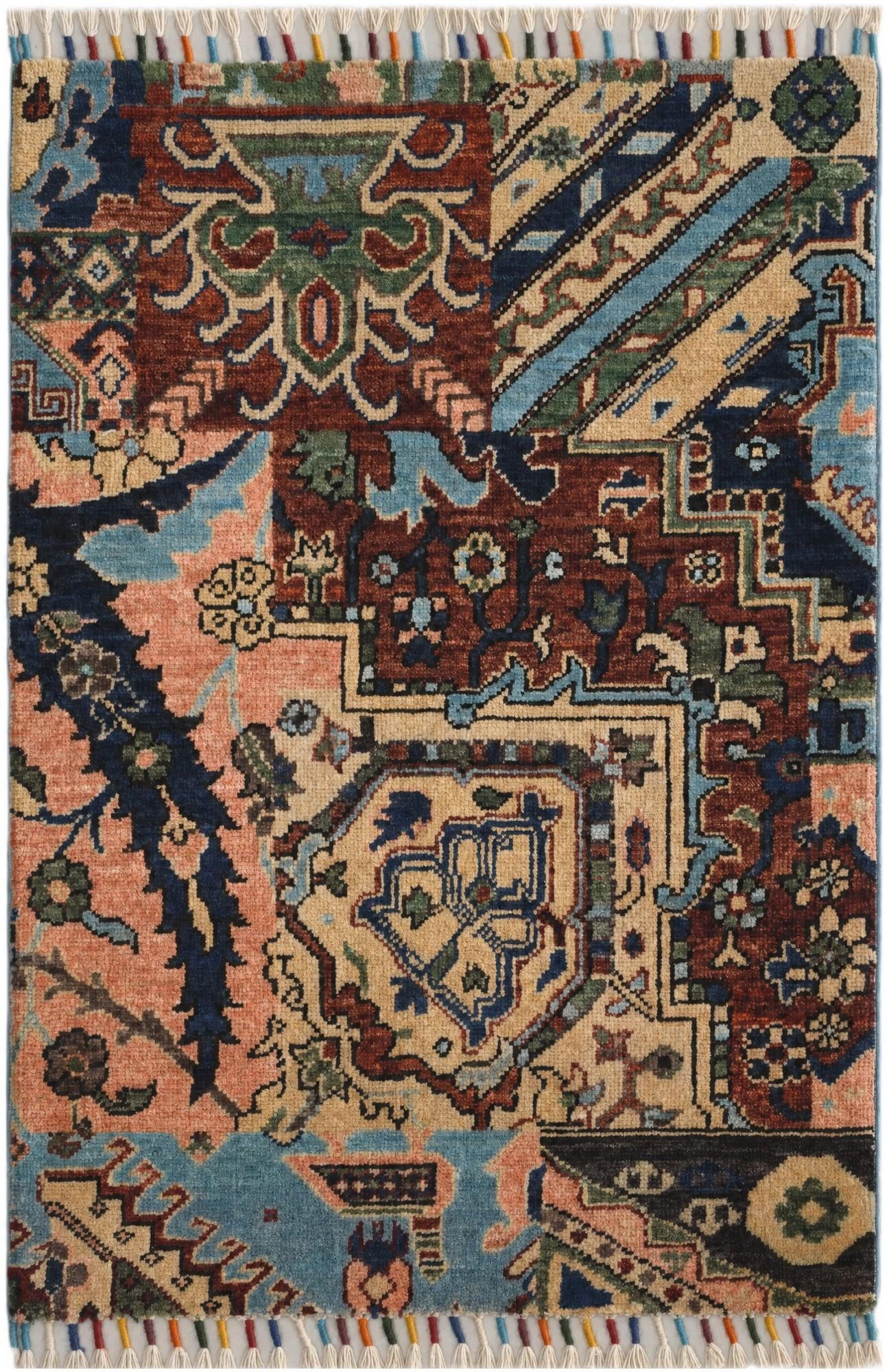 2' x 2' 11 Hand Knotted Ariana Ziegler Rug