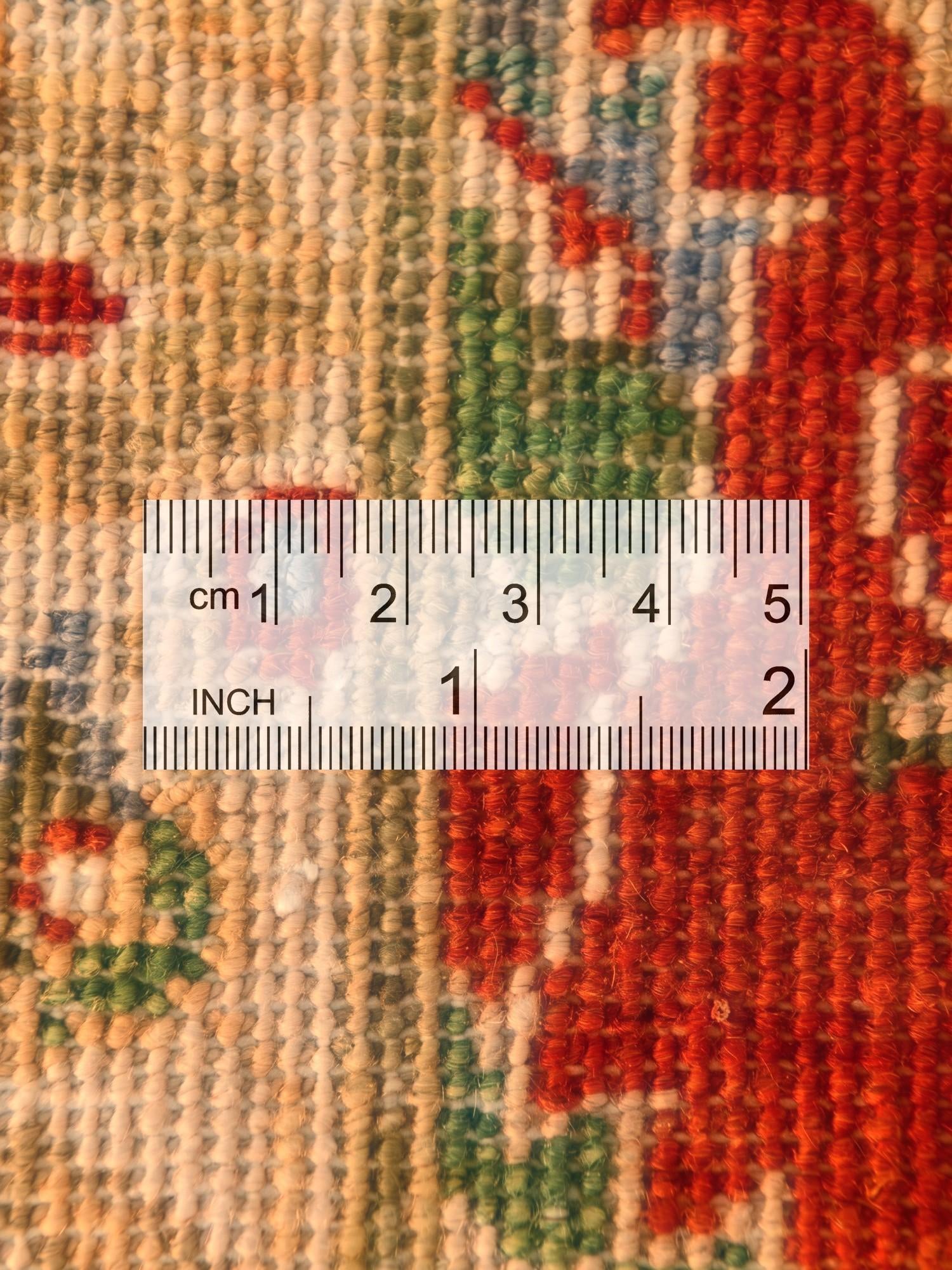2' x 2' 10 Hand Knotted Ariana Ziegler Rug