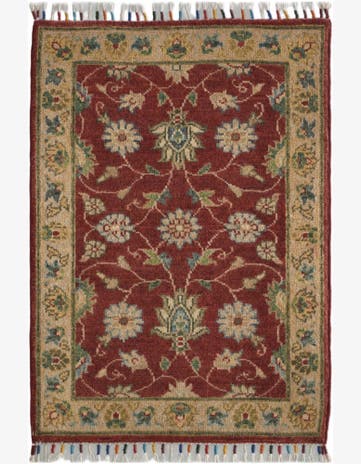2' x 2' 10 Hand Knotted Ariana Ziegler Rug