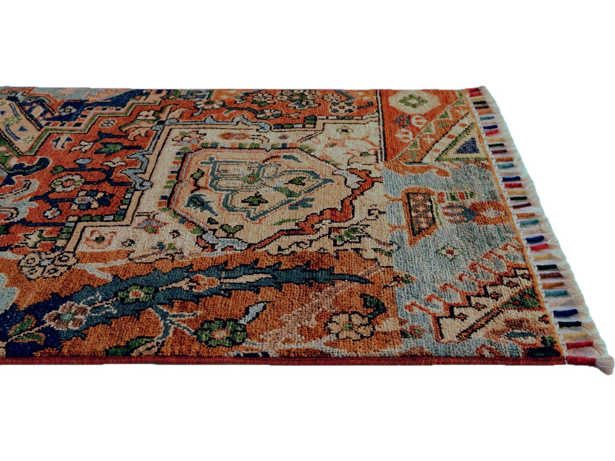 2' x 2' 10 Hand Knotted Ariana Ziegler Rug