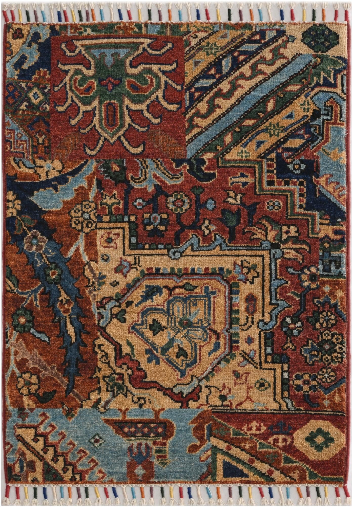 2' x 2' 10 Hand Knotted Ariana Ziegler Rug
