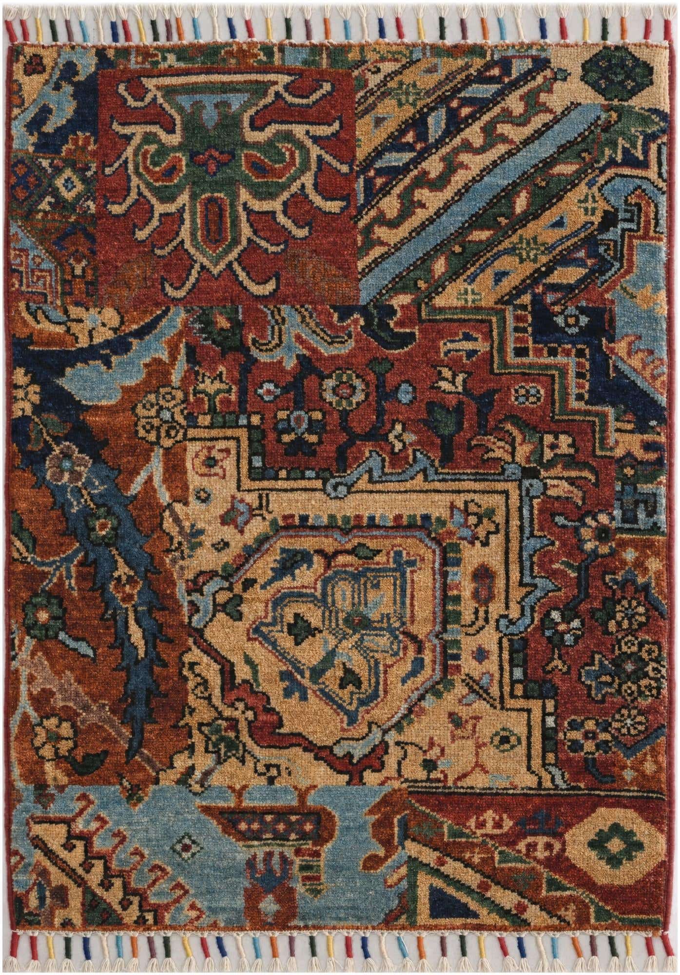 2' x 2' 10 Hand Knotted Ariana Ziegler Rug