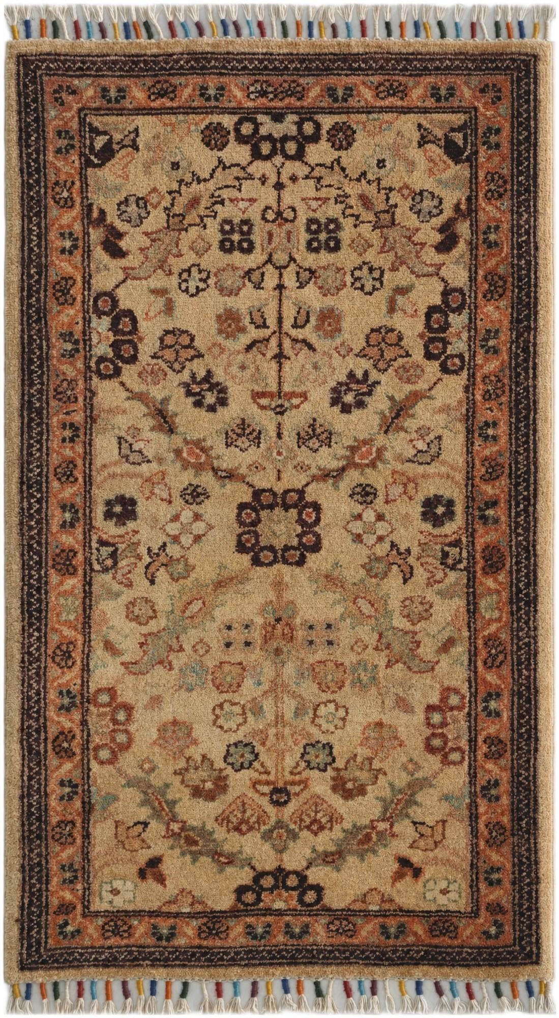 2' x 3' 5 Hand Knotted Ariana Ziegler Rug