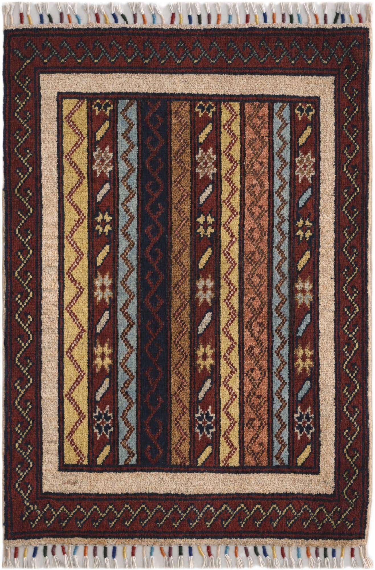 2' x 2' 11 Hand Knotted Ariana Ziegler Rug