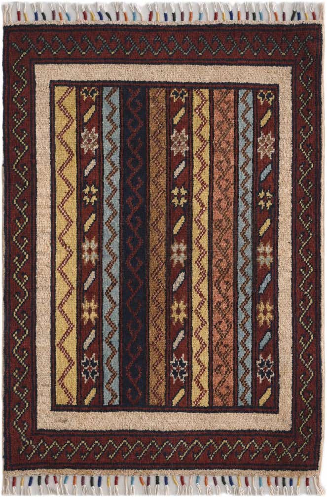 2' x 2' 11 Hand Knotted Ariana Ziegler Rug