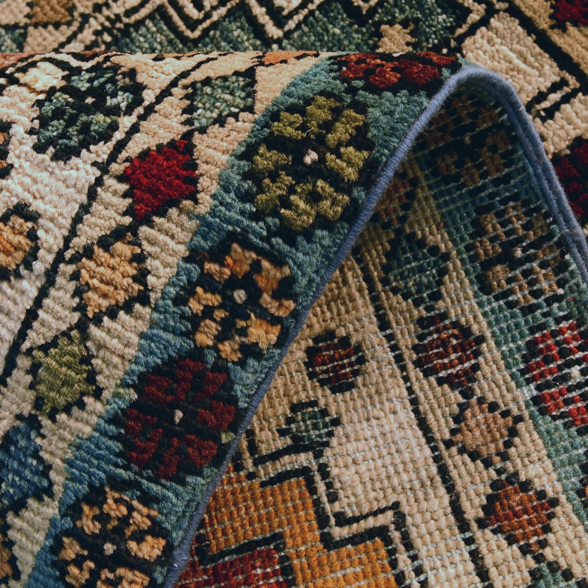 1' 8 x 3' 3 Hand Knotted Ariana Ziegler Rug