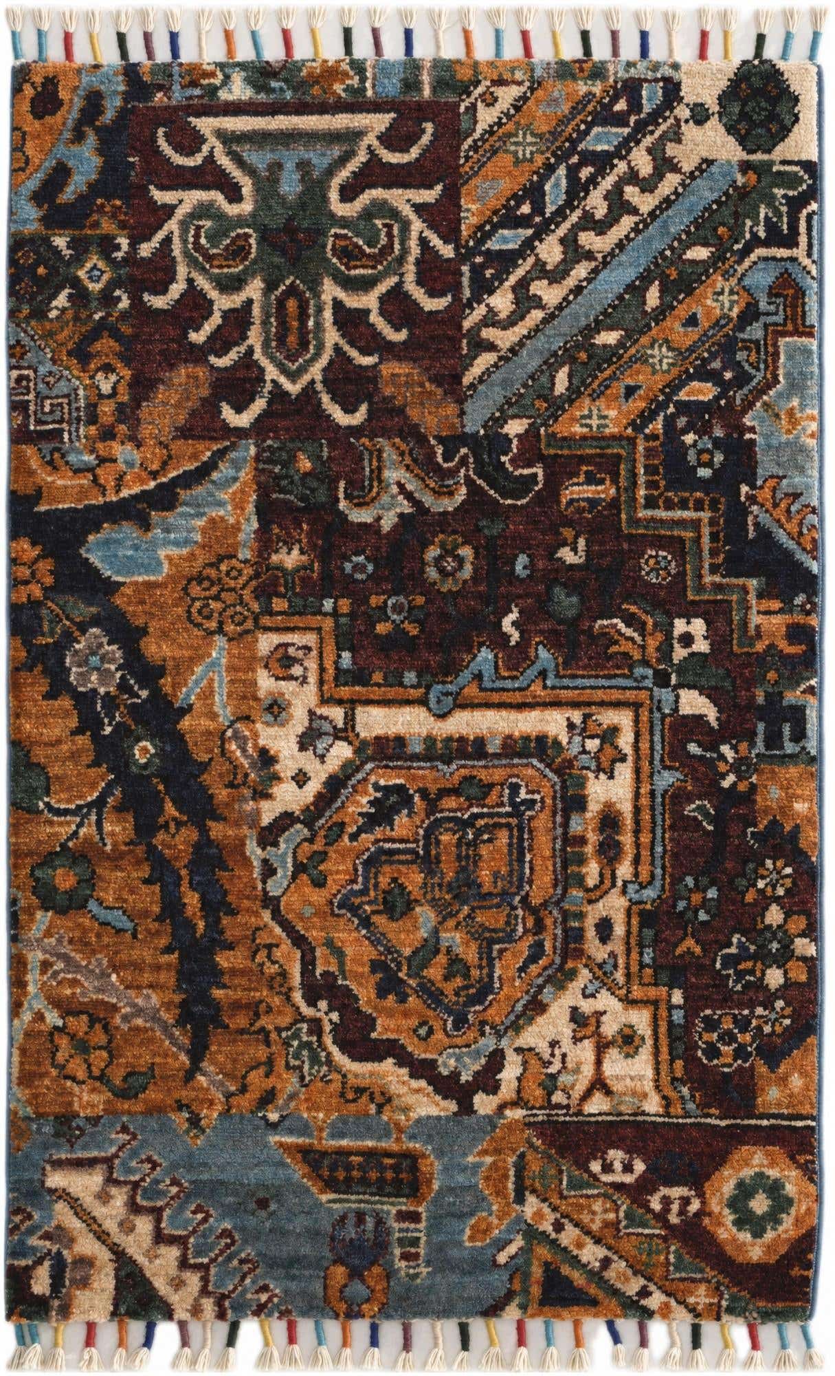 1' 11 x 3' 1 Hand Knotted Ariana Ziegler Rug