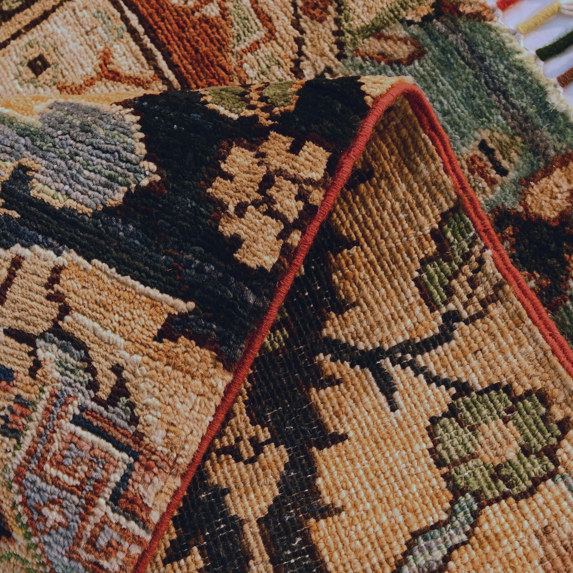 2' 2 x 3' Hand Knotted Ariana Ziegler Rug