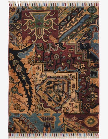 2' 2 x 3' Hand Knotted Ariana Ziegler Rug