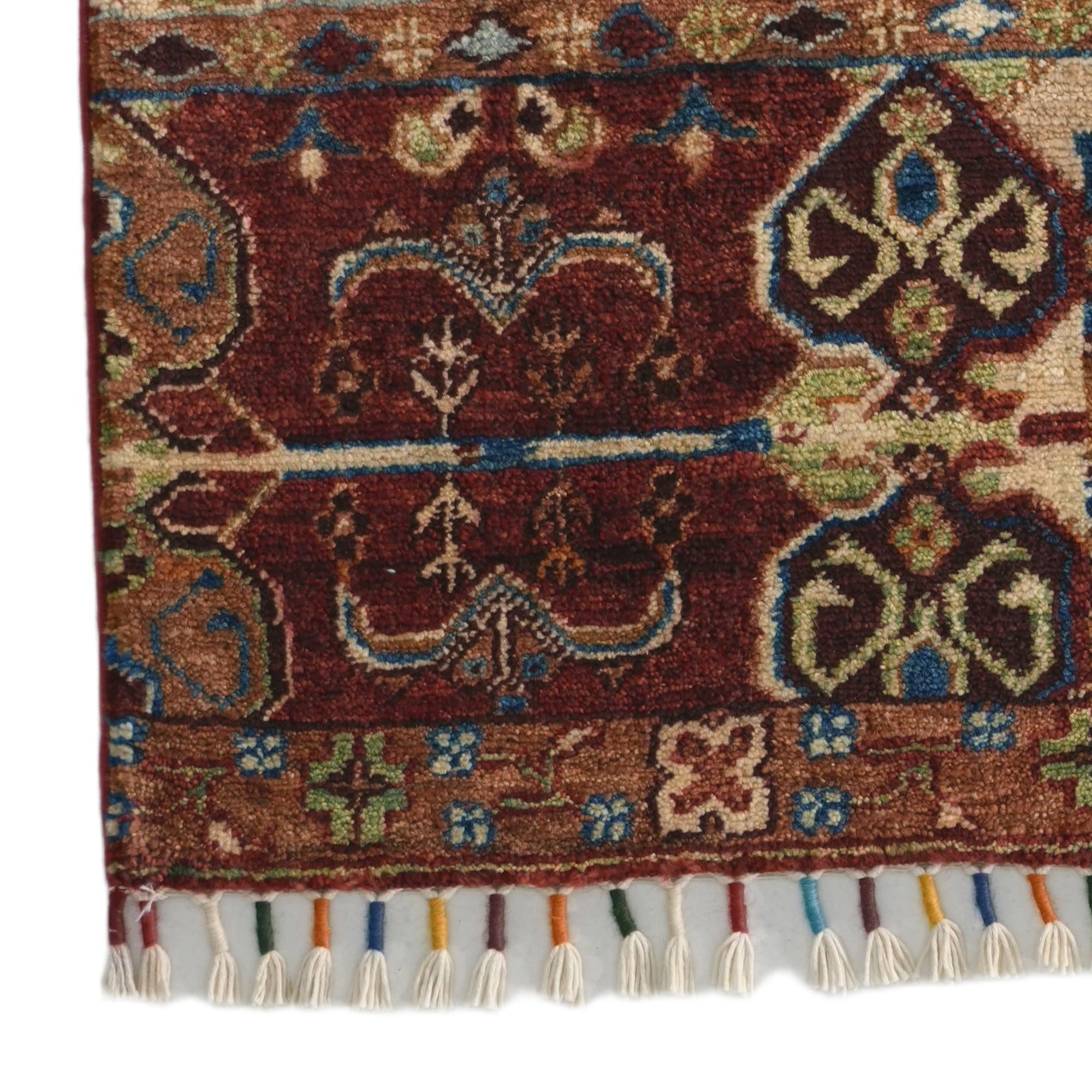 2' x 2' 10 Hand Knotted Ariana Ziegler Rug