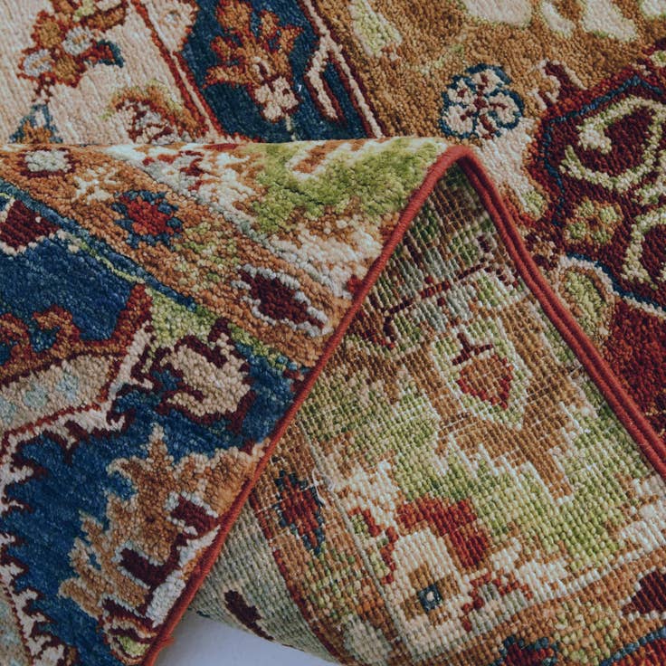 Detail image of 2' x 2' 10 Hand Knotted Ariana Ziegler Rug