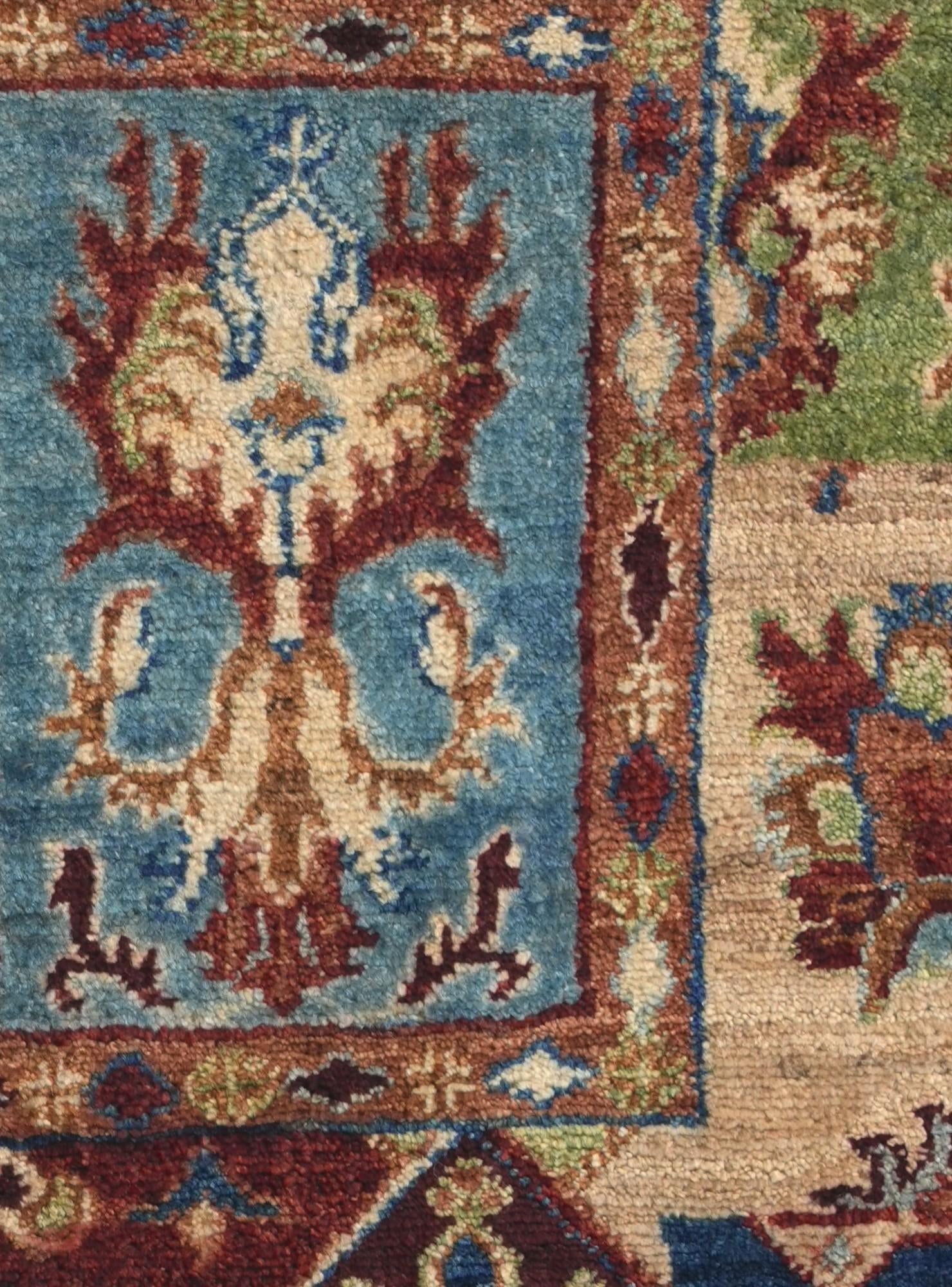 2' x 2' 10 Hand Knotted Ariana Ziegler Rug