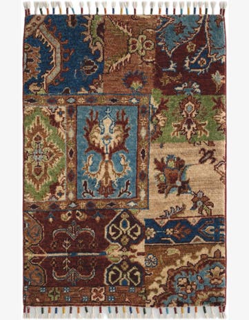 2' x 2' 10 Hand Knotted Ariana Ziegler Rug