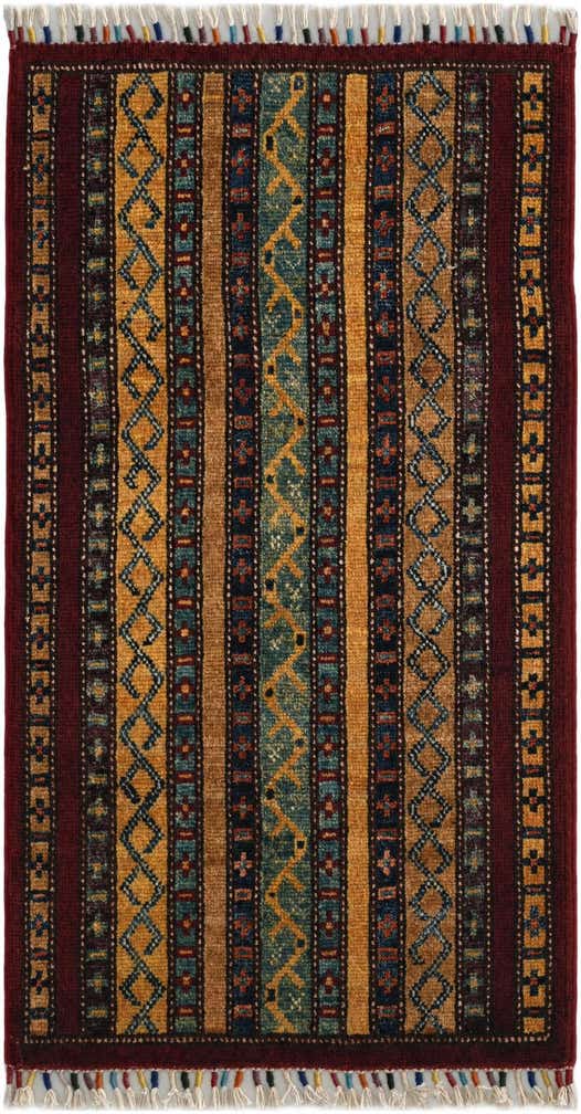 1' 8 x 3' 2 Hand Knotted Ariana Ziegler Rug