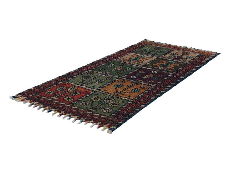 Detail image of 1' 7 x 3' 5 Hand Knotted Ariana Ziegler Rug