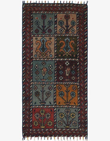 1' 7 x 3' 5 Hand Knotted Ariana Ziegler Rug