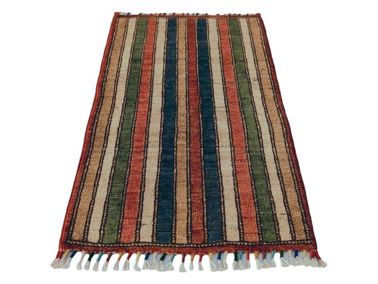 Detail image of 1' 8 x 3' 3 Hand Knotted Ariana Ziegler Rug