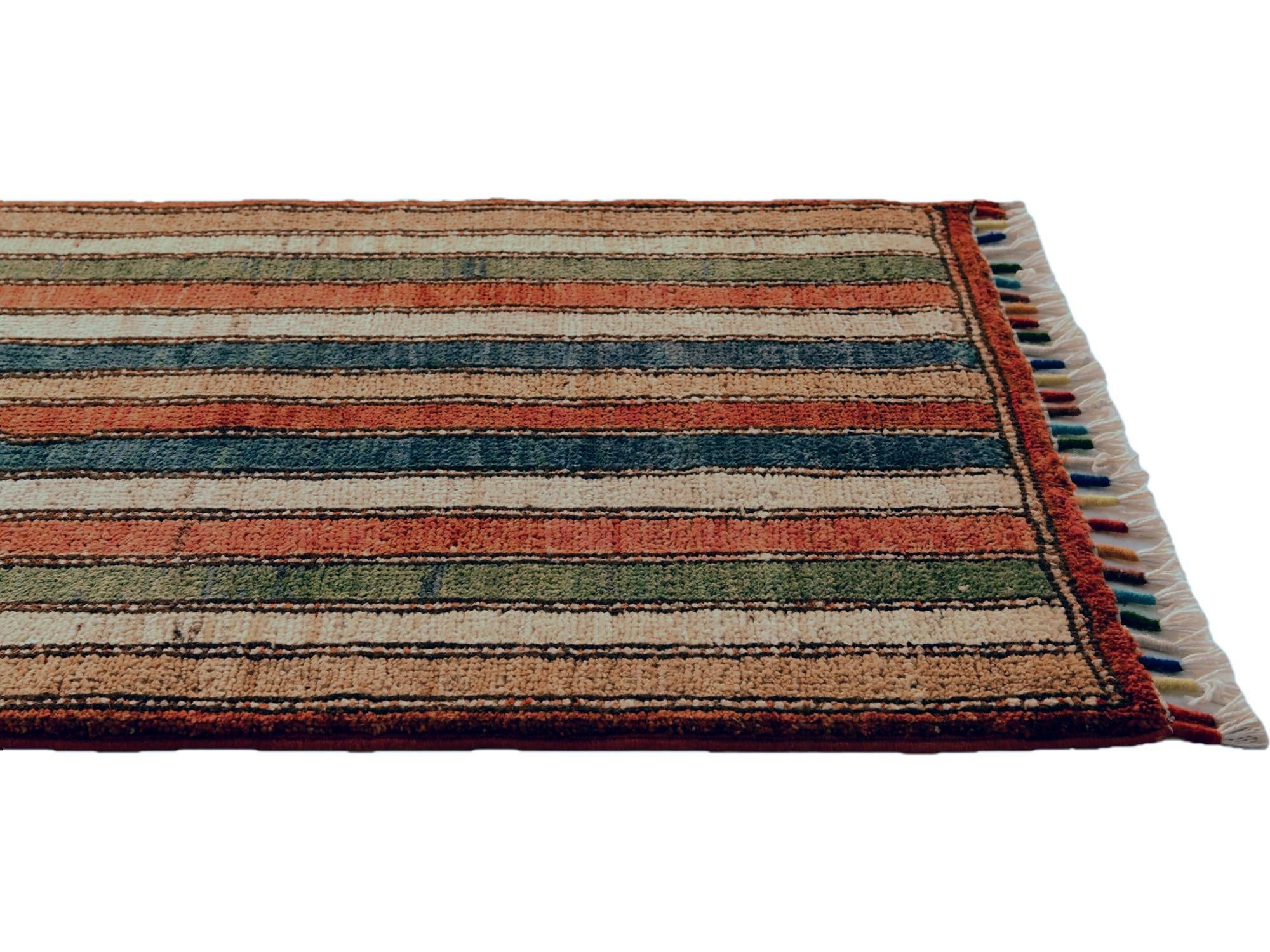 1' 8 x 3' 3 Hand Knotted Ariana Ziegler Rug