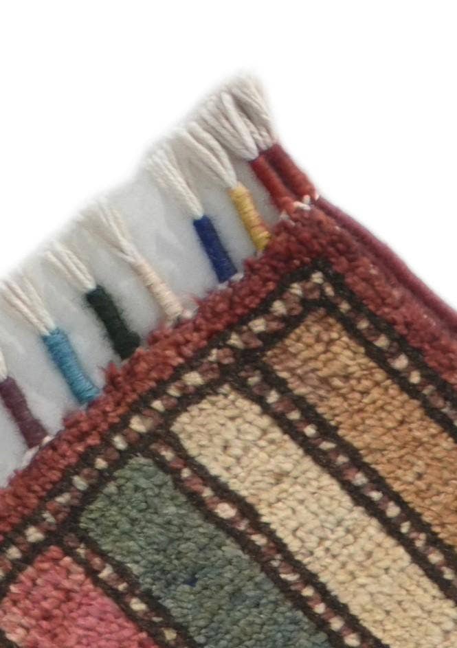 Detail image of 1' 8 x 3' 3 Hand Knotted Ariana Ziegler Rug