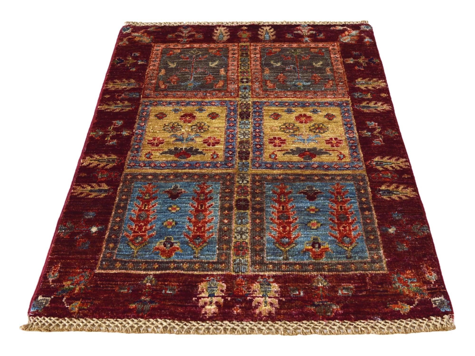 2' x 3' 2 Hand Knotted Ariana Ziegler Rug